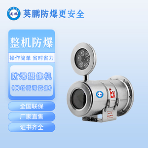 网络高清防爆变焦摄像机(带灯)