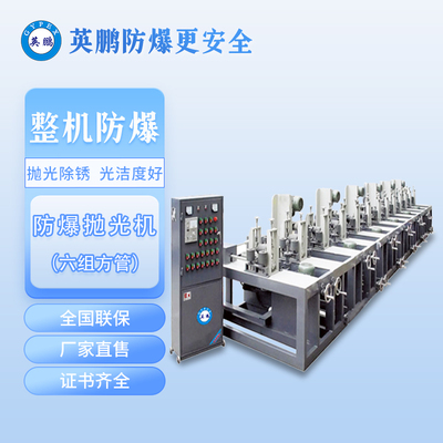 英鹏防爆抛光机-六组方管